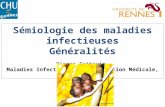 Sémiologie des maladies infectieuses Généralités Pierre Tattevin Maladies Infectieuses et Réanimation Médicale, CHU Rennes.
