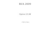 BIA 2009 Option ULM CIRAS de Rouen. Règlementation.