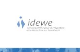© IDEWE. Confidential.. Protection des stagiaires et des travailleurs internes Dr. C. Verbeek.