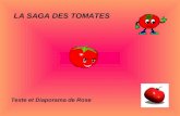 LA SAGA DES TOMATES Texte et Diaporama de Rose. Elles sont chouettes mes tomates Poussées en terre auvergnate Dit le paysan En cultivant son champ.