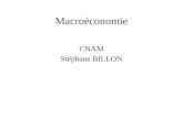 Macroéconomie CNAM Stéphane BILLON. Cours 1 et 2 : Macro-économie - Introduction, principes et grandeurs.