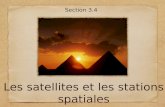 Les satellites et les stations spatiales Section 3.4.
