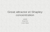 Great attractor et Shapley concentration UdeM Phy6791 Lison Malo.