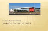 Collège Marcelin Albert. Mme Ruiz Mme Leroy M. Bigot M. Amiel Mme Berguet.