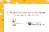 LÉconomie Sociale et Solidaire Positionnement et carrière.