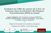 Logo Evolution de l'offre de service du C.H.U. de Toulouse dans la prévention des Risques PsychoSociaux (RPS) au travail *** Agnès THOMAS, CHU Toulouse.