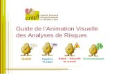 Guide de l’Animation Visuelle des Analyses de Risques Hygiène Produit Santé – Sécurité au travail Environnement Qualité.