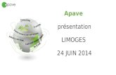 Apave présentation LIMOGES 24 JUIN 2014. Une expertise de 145 ans consacrée à la maîtrise des risques Apave a été créé en 1867 dans le but d’assurer les.