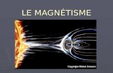 LE MAGNÉTISME. Les forces d’attraction et de répulsion Les forces d’attraction et de répulsion sont des forces magnétiques qui attirent ou repoussent.