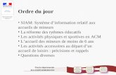 Les Accueils Collectifs de Mineurs Eté 2014 DDCS Loire Réunions des 26 et 27 mai 2014.