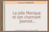 Contes de LORRAINE Edition spéciale du 13 février 2005.