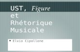 UST, Figure et Rhétorique Musicale Elvio Cipollone.