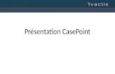 Présentation CasePoint. Objectifs de la session Adéquation produit/marché Segmentation marché (services et secteurs) Principales caractéristiques du produit.