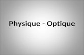 Physique - Optique. 7. La réfraction (p.449) Définition: Lorsque la lumière passe d’un milieu à un autre milieu ayant une masse volumique différente,