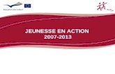 JEUNESSE EN ACTION 2007-2013. 2  Instrument pour la mise en œuvre du Livre blanc sur la jeunesse et la coopération européenne dans le domaine de la jeunesse.