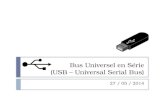 Bus Universel en Série (USB – Universal Serial Bus) 27 / 05 / 2014.