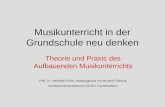 Musikunterricht in der Grundschule neu denken Theorie und Praxis des Aufbauenden Musikunterrichts Prof. Dr. Mechtild Fuchs, Pädagogische Hochschule Freiburg.