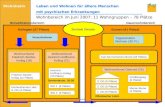 Wohnheim Leben und Wohnen für ältere Menschen mit psychischen Erkrankungen frankfurter werkgemeinschaft e.V.  "Mit psychischen Beeinträchtigungen.