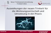 November 2011 Dipl.- Umweltwiss. Bernd Menzel Tel.: 0231 / 9742-7720 Neue Trinkwasserverordnung TrinkwV 2011 Auswirkungen der neuen.