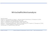 Copyright: Dr. Klaus Röber 1 Workshop: Grundlagen des IT-Projektmanagements - Version 3.0 - 01/2004Modul: Wirtschaftlichkeitsrechung Wirtschaftlichkeitsanalyse.