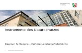 Instrumente des Naturschutzes 20101 Instrumente des Naturschutzes Dagmar Schlaberg – Höhere Landschaftsbehörde.