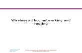 © 2004 Christian Herter, Daniel Zuberbühler, Roger Grütter Seminar: Anwendung von ubiquitären, mobilen Kleingeräten Ad Hoc Networking und Routing Wireless.