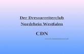Der Dressurreiterclub Nordrhein Westfalen CDN .