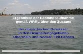 Ergebnisse der Bestandsaufnahme gemäß WRRL über den Zustand der oberirdischen Gewässer in den Bearbeitungsgebieten Oberrhein und Neckar, Teil Hessen RPU.
