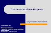 Themenorientierte Projekte Organisationsmodelle Präsentation von Alexander Hermann Fachberater Landkreis Schwarzwald-Baar Frank Weiler Fachberater Landkreis.
