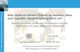 Universität Stuttgart Karla Graf & Steffen Heckele 21. Intern. Workshop Talentsuche und Talentförderung Was nutzt es einem Trainer zu wissen, dass sein.