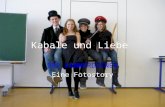 Kabale und Liebe DER KAMMERDIENER Eine Fotostory.