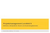 Dominic Dacho Abteilung Ort / tt.mm.jjjj Definition, Bestandteile, Nutzen und Anwendungsbereiche Projektmanagement Lernfeld 9.
