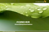 Forever Living Products Germany/Austria FOREVER Geschäftspräsentation.