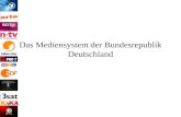 Das Mediensystem der Bundesrepublik Deutschland. Ökonomisierung des Mediensystems? Mediensystem Ökonomie Politik.