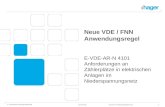 1 © Technische Schulung Blieskastel universZ / Anwendungsregel 410123.05.2012 Neue VDE / FNN Anwendungsregel E-VDE-AR-N 4101 Anforderungen an Zählerplätze.