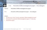 Universität Stuttgart Wissensverarbeitung und Numerik I nstitut für K ernenergetik und E nergiesysteme Numerik partieller Differentialgleichungen, SS 03.