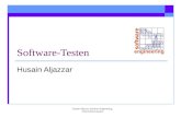 Software engineering Husain Aljazzar, Software Engineering, Universität Konstanz Software-Testen Husain Aljazzar.