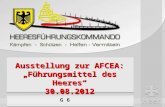 Ausstellung zur AFCEA: Führungsmittel des Heeres 30.08.2012 G 6.