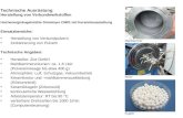 Technische Ausrüstung Herstellung von Verbundwerkstoffen Hochenergiekugelmühle Simoloyer CM01 mit Keramikausstattung Einsatzbereiche: Herstellung von Verbundpulvern.