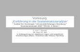 Vorlesung:Einführung in die Sozialstrukturanalyse * Institut für Soziologie * Universität Erlangen-Nürnberg * Sommersemester 2007 * PD Dr. J. Renn * 6.