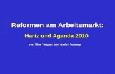 Reformen am Arbeitsmarkt: Hartz und Agenda 2010 von Nina Wagner und André Austrup.