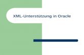 XML-Unterstützung in Oracle. © Prof. T. Kudraß, HTWK Leipzig 2 2 Überblick XML Architekturformen und Speicherungsarten XML Schema und Mapping Laden von.