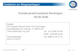 TÜV SÜD Industrie Service GmbH Gefahren an Biogasanlagen Kreisfeuerwehrverband Reutlingen 09.05.2008 24.01.2014Abteilung:1 Kontakt: TÜV Industrie Service.