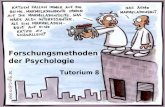 Forschungsmethoden der Psychologie Tutorium 8. 1.Wiederholung 2.Dynamik der Konflikteskalation 3.Qualitative Sozialforschung Übersicht.