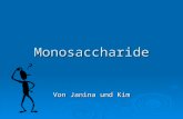 Monosaccharide Von Janina und Kim. Übersicht 1 Gemeinsame Eigenschaften 1 Gemeinsame Eigenschaften 1 Gemeinsame Eigenschaften 1 Gemeinsame Eigenschaften.