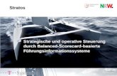 Projekt stratos Strategische und operative Steuerung durch Balanced-Scorecard-basierte Führungsinformationssysteme Stratos.