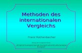 Methoden des internationalen Vergleichs Franz Rothenbacher Übung für Fortgeschrittene Empirisch-vergleichende Sozialstrukturstrukturanalyse Europas 2006.