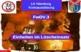 Einheiten im Löscheinsatz FwDV.3 Hermann Suling LK Nienburg Kreisausbildung.