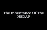 The Inheritance Of The NSDAP. Wir fordern den Zusammenschluss aller Deutschen […] zu einem Großdeutschland (NSDAP)