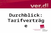 1 ver.di Bundesverwaltung Tarifsekretariat ö.D. Durchblick: Tarifverträge.